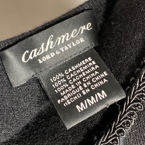 Lord & Taylor Cashmere Sweater - Picture 4 of 4